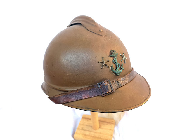Casque Adrian modèle 15 moutarde général de brigade – Image 3