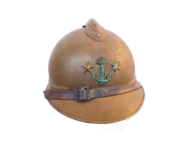 Casque Adrian modèle 15 moutarde général de brigade – Image 4