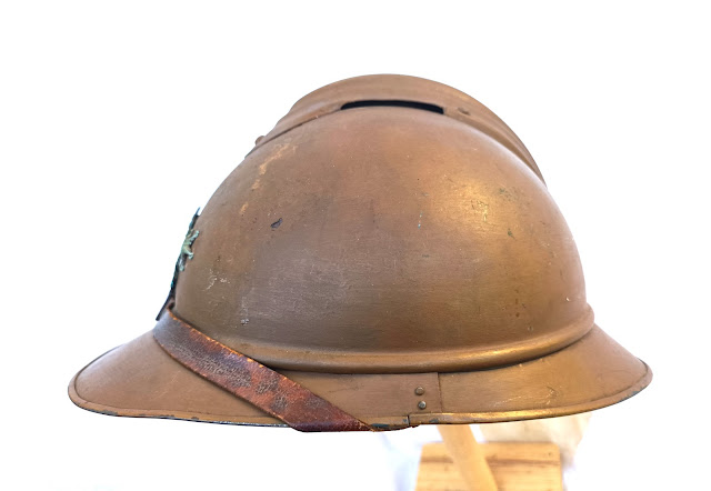 Casque Adrian modèle 15 moutarde général de brigade – Image 9