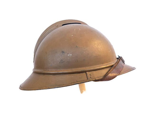 Casque Adrian modèle 15 moutarde général de brigade – Image 10