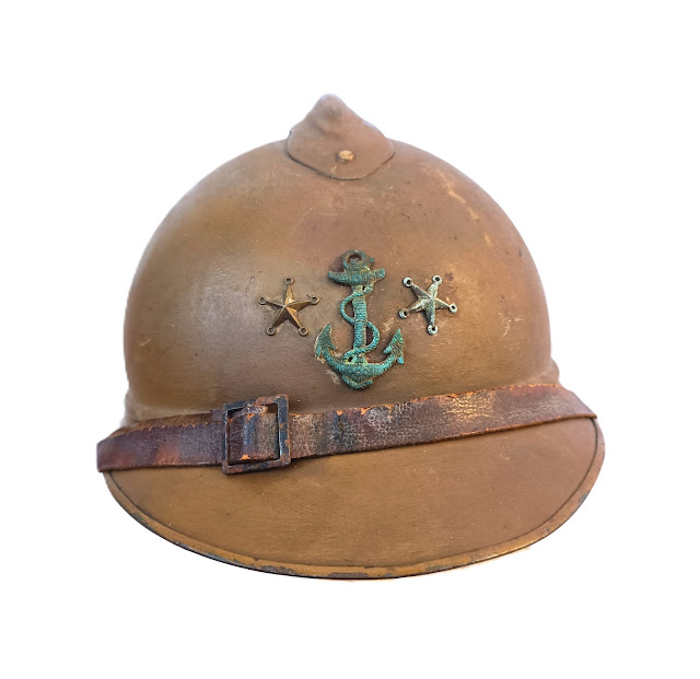 Casque Adrian modèle 15 moutarde général de brigade – Image 11