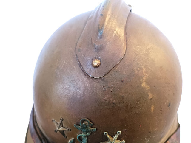 Casque Adrian modèle 15 moutarde général de brigade – Image 12