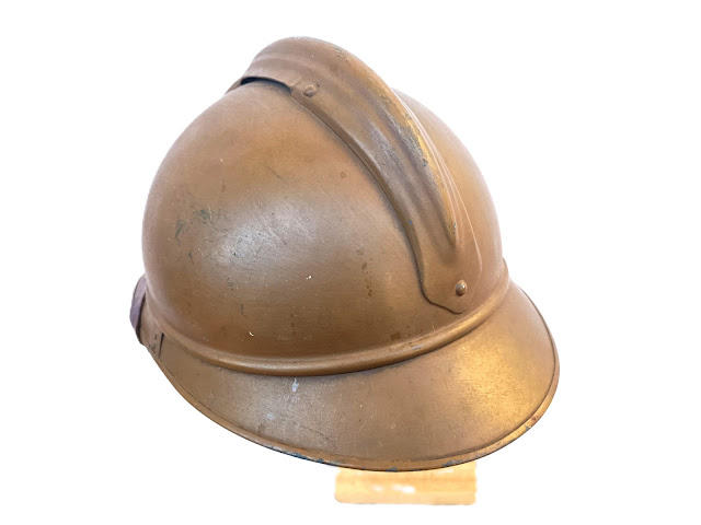 Casque Adrian modèle 15 moutarde général de brigade – Image 13