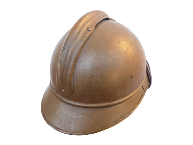 Casque Adrian modèle 15 moutarde général de brigade – Image 14