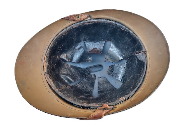 Casque Adrian modèle 15 moutarde général de brigade – Image 16