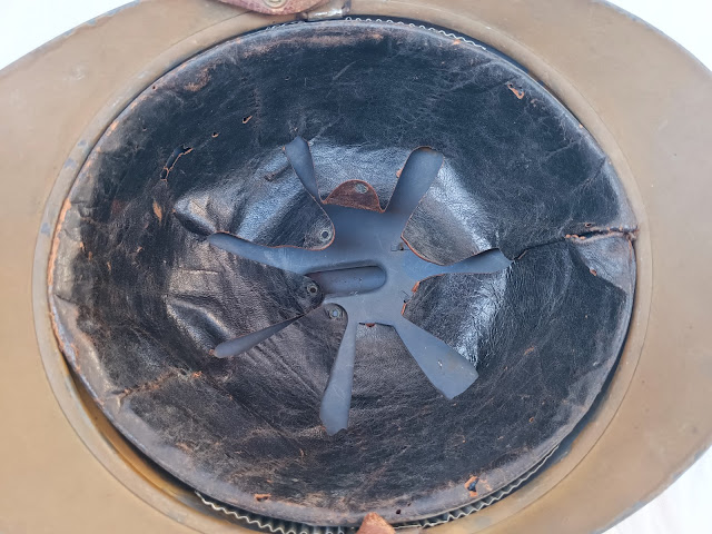 Casque Adrian modèle 15 moutarde général de brigade – Image 17