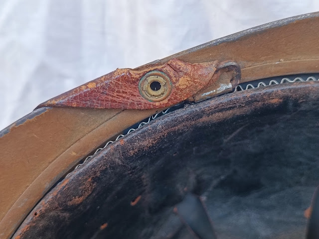 Casque Adrian modèle 15 moutarde général de brigade – Image 18