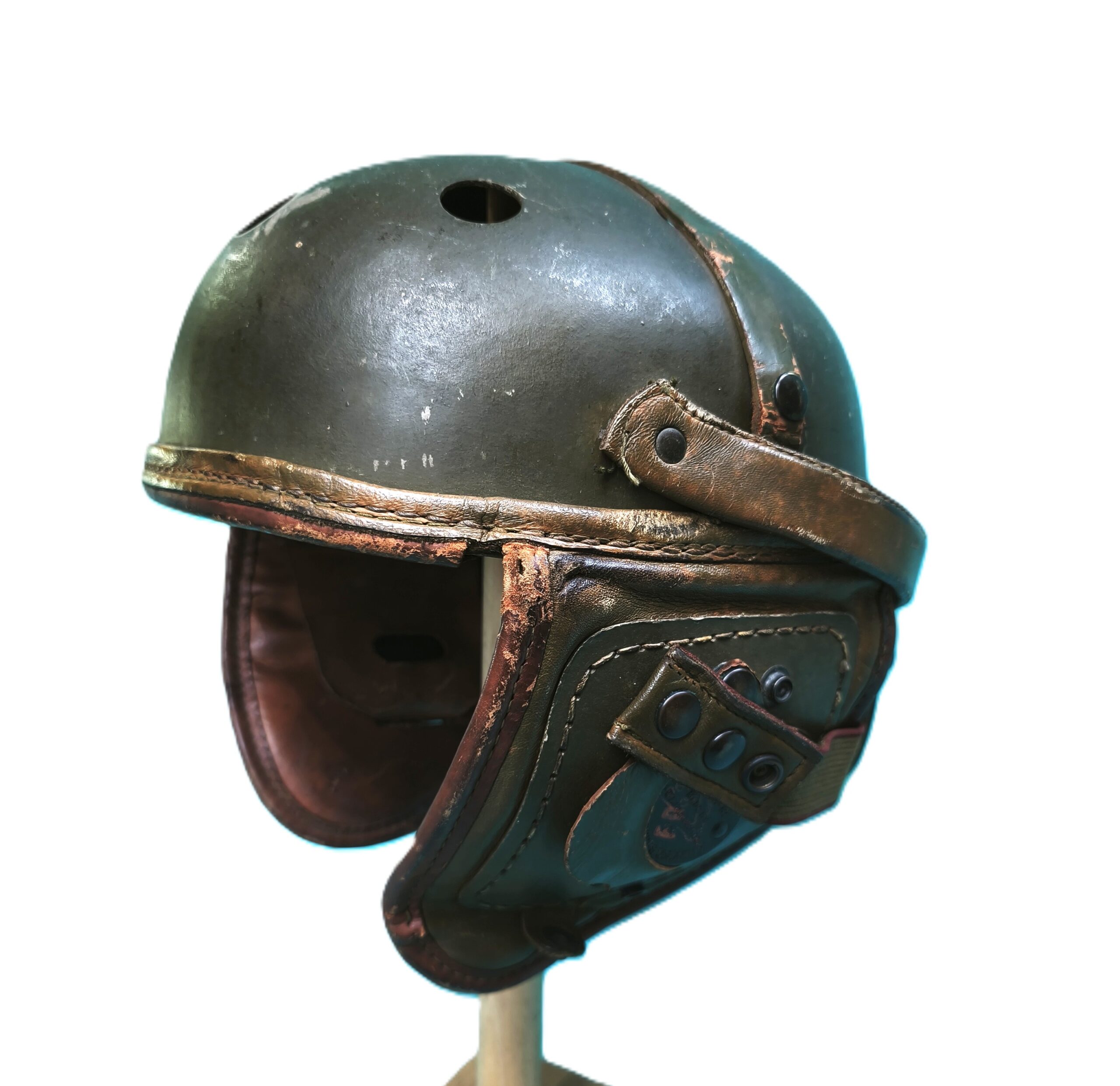 Casque tankiste US rawlings + écouteurs R14