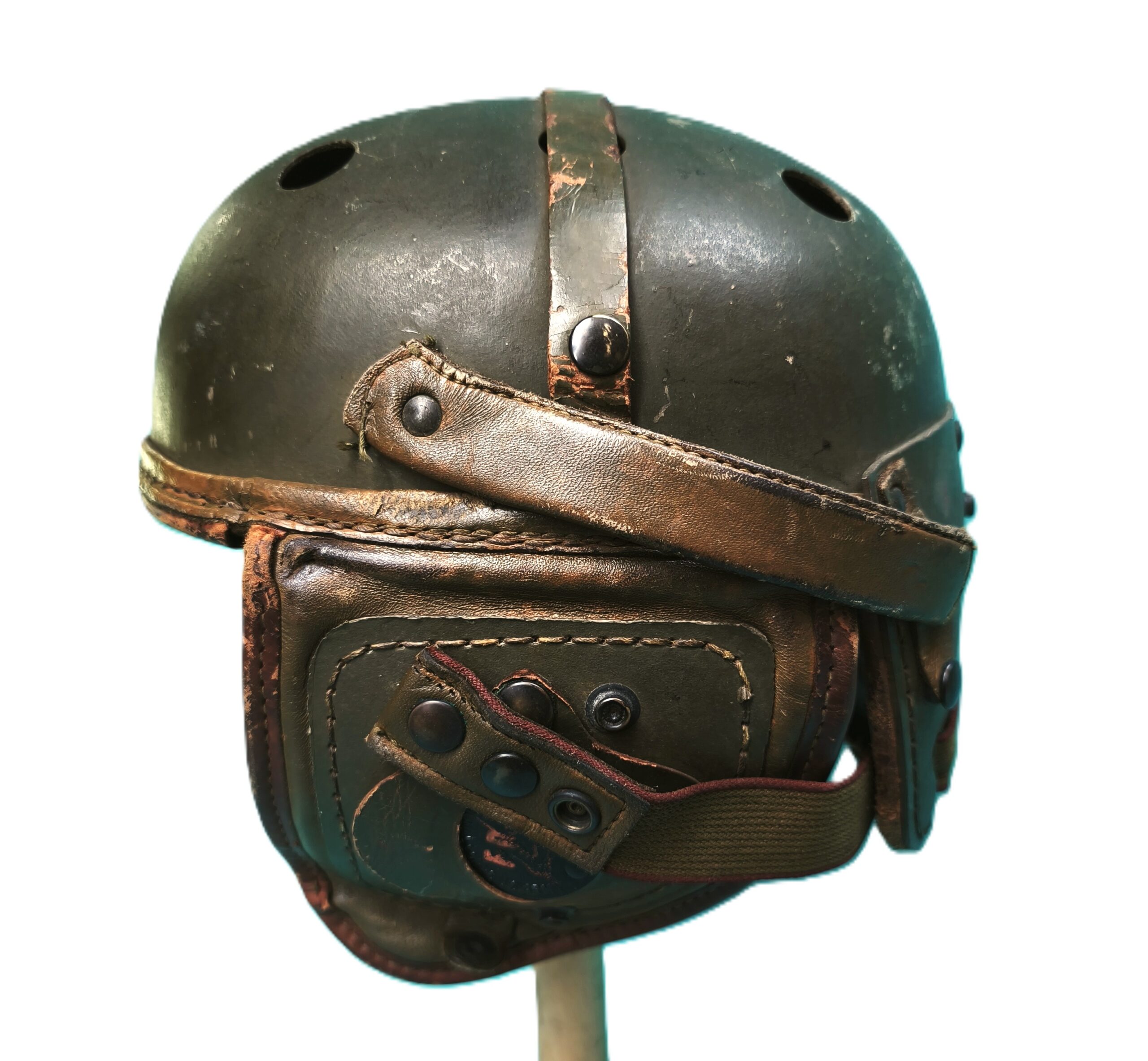 Casque tankiste US rawlings + écouteurs R14 – Image 2