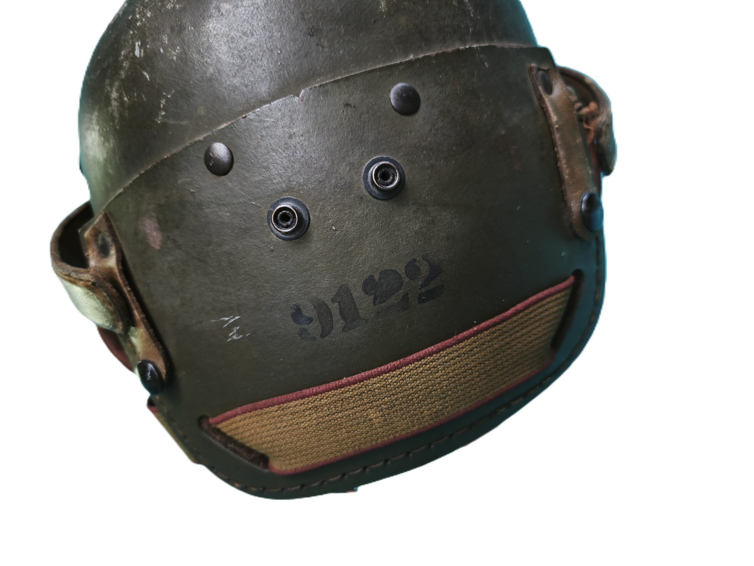 Casque tankiste US rawlings + écouteurs R14 – Image 4